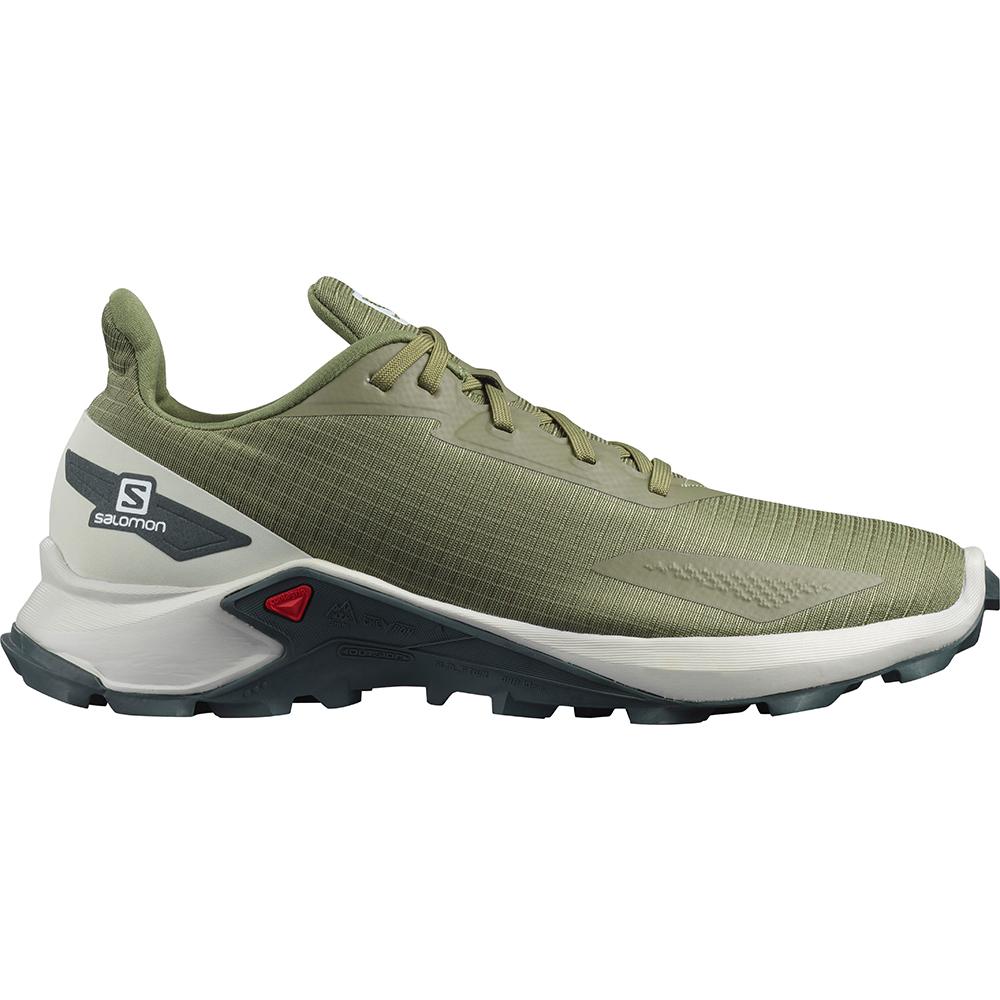 Salomon Israel ALPHACROSS BLAST - Mens Road Running Shoes - Deep Green (ASEX-92856)